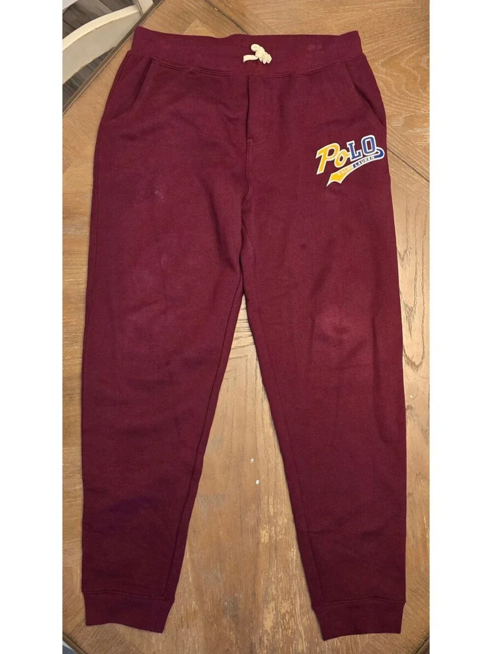 Polo Ralph Lauren Maroon Joggers XL